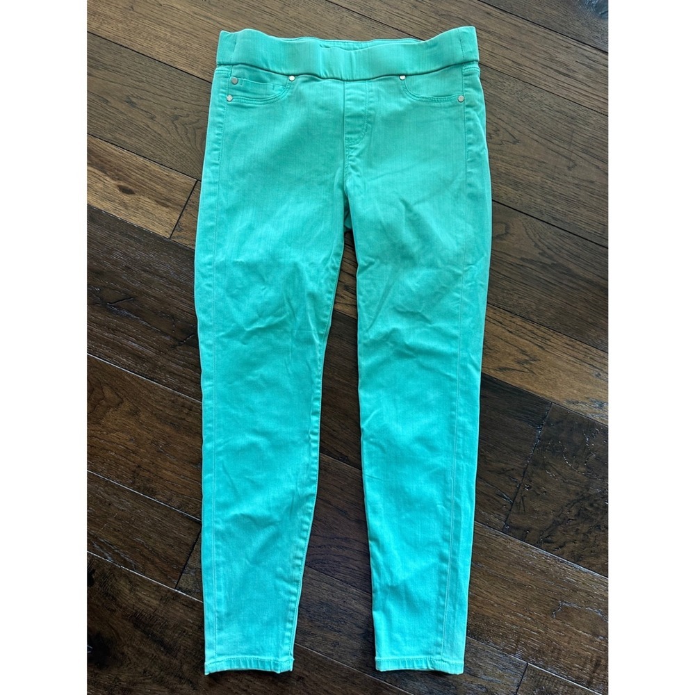 Liverpool Ankle Legging Electric Mint Green Pull On Jeggings Womens 8/29